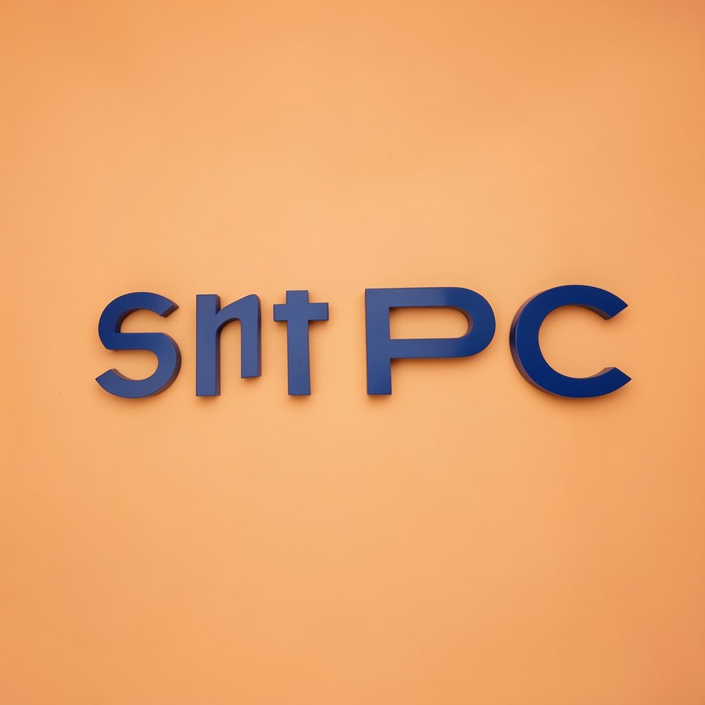 A compact logo-style badge combining navy and coral accents on a dark background, representing a partner-driven technical conference identity.